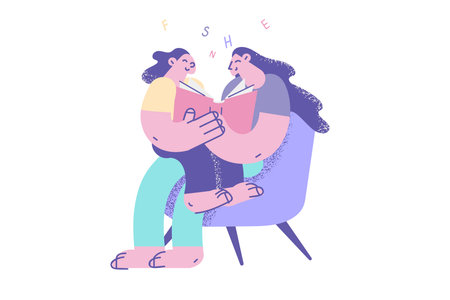 Education, reading, learning, knowledge conceptのイラスト素材