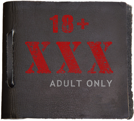 XXX (adult only) on leatherの写真素材