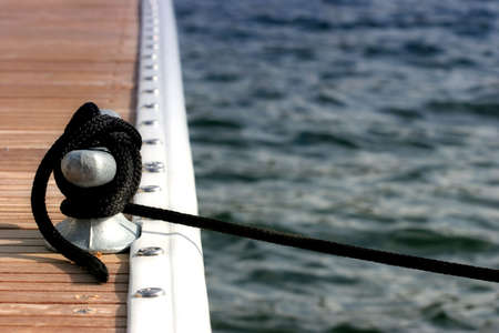 docked in the marina - photo taken in yellowstone naitonal park, wyomingの写真素材