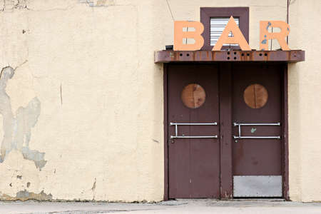 bar in an old part of town