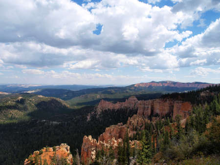 Views of Bryce Canyon National Park in southern Utah.の写真素材