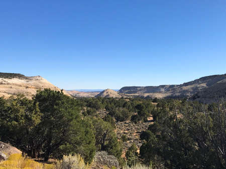 Scenic views of Grand Staircase-Escalante National Monument in southern Utah.の写真素材