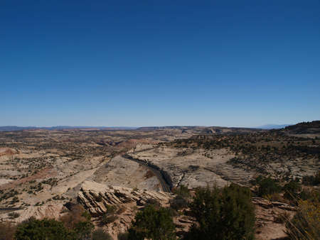 Scenic views of Grand Staircase-Escalante National Monument in southern Utah.の写真素材