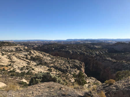 Scenic views of Grand Staircase-Escalante National Monument in southern Utah.の写真素材