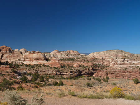 Scenic views of Grand Staircase-Escalante National Monument in southern Utah.の写真素材