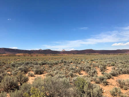 Scenic views of Paria Canyon-Vermilion Cliffs Wilderness in southern Utah near Kanab, Utah.の写真素材