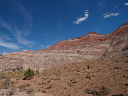 Scenic views of Paria Canyon-Vermilion Cliffs Wilderness in southern Utah near Kanab, Utah.の写真素材