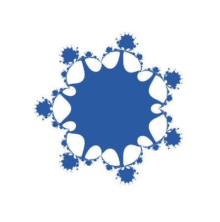 a snowflakeのイラスト素材