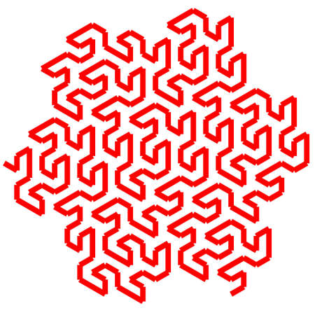 an abstract decorative elementのイラスト素材