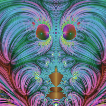 symmetric backgroundの写真素材