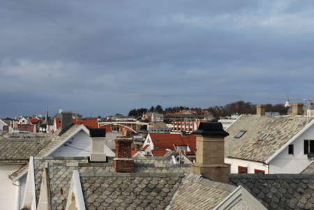 Haugesund panoramaの写真素材