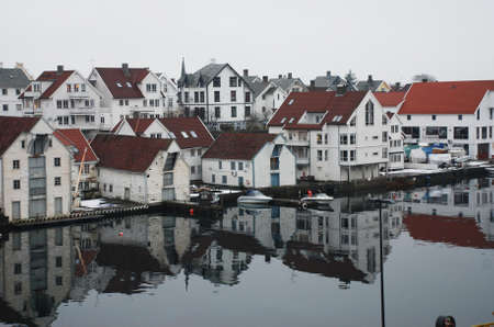 Haugesund panoramaの写真素材