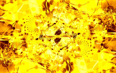 golden abstract backgroundの写真素材