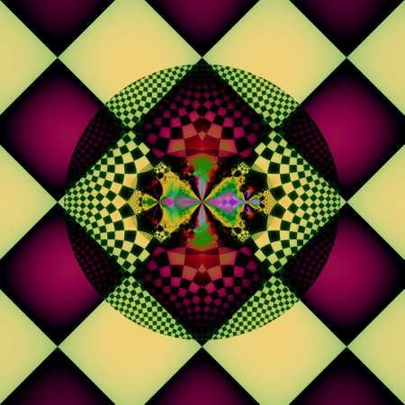 computer generated colorful abstract backgroundの写真素材