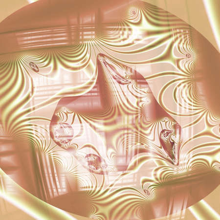 computer generated abstract designの写真素材