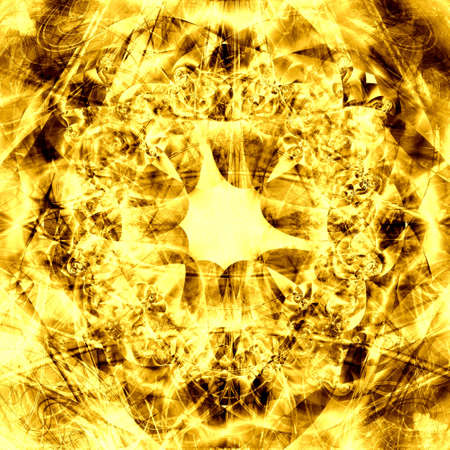 golden abstract background