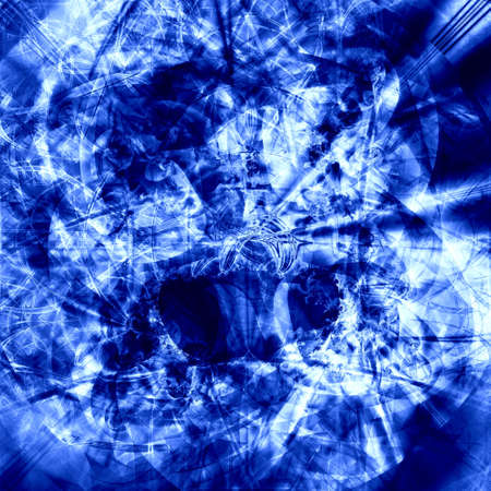 computer generated blue abstract background