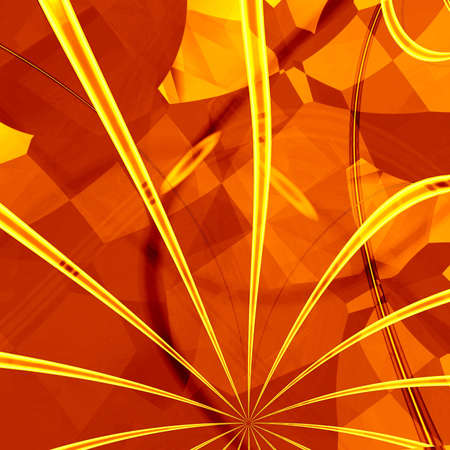 computer generated golden abstract wallpaperの写真素材