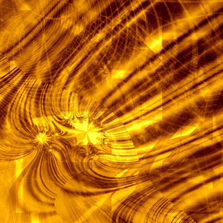 computer generated golden abstract wallpaperの写真素材