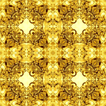 golden seamless wallpaperの写真素材