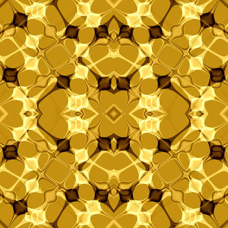 golden seamless wallpaperの写真素材