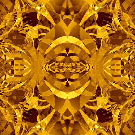 golden seamless wallpaperの写真素材