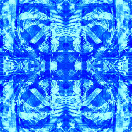 blue seamless abstract backgroundの写真素材