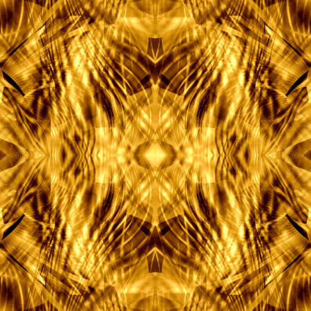 golden seamless abstract backgroundの写真素材