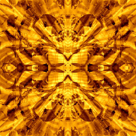 golden seamless abstract backgroundの写真素材