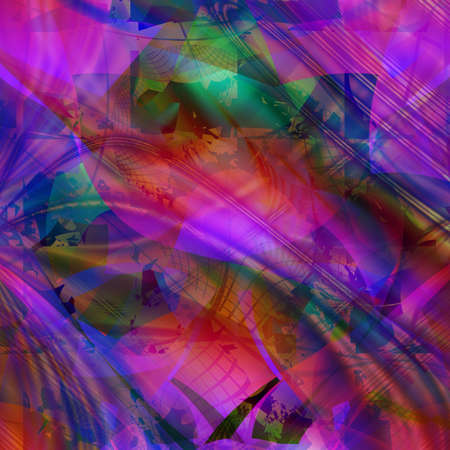 computer generated colorful abstract backgroundの写真素材