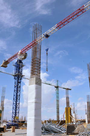 View of a construction site