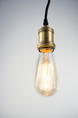 Edison Bulb pendant lampの写真素材