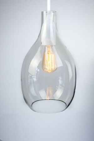 glass lampの写真素材
