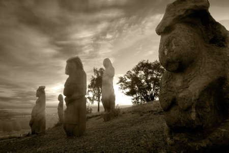 Polovtsian facesの写真素材