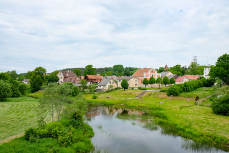 Village On The River - Sabile, Latvia