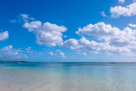View of the sea - Mauritiusの写真素材