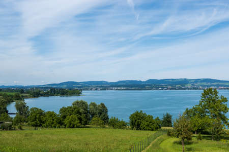 View of the lakeの写真素材