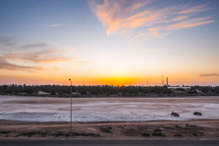 Evening atmosphere - Djerba, Tunisiaの写真素材