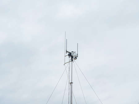 Modern Russian military radar stations. Army means of radio and electronic warfare. Radio-technical equipment. Signals Intelligence. Radio electronic troopsの写真素材