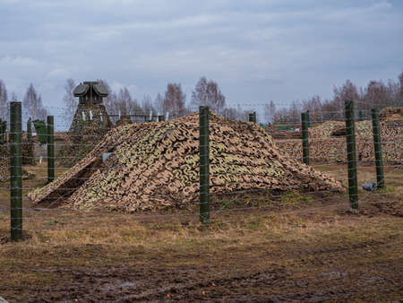 Modern Russian military radar stations. Army means of radio and electronic warfare. Radio-technical equipment. Signals Intelligence. Radio electronic troopsのeditorial素材