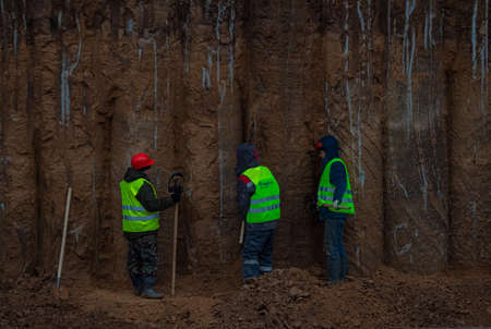 Kazan, Russia. 10 November 2021. Construction of a new road tunnel in Kazan, Russia. Voznesensky Tract under construction.のeditorial素材