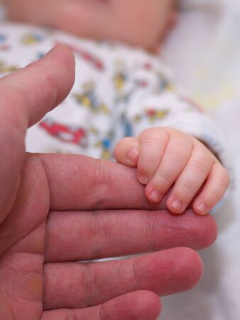 Hand in handの写真素材