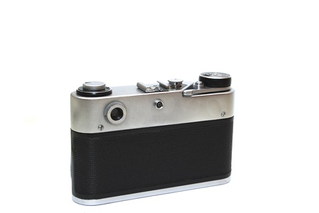 Old film camera  の写真素材