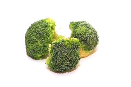 Frozen broccoli  の写真素材