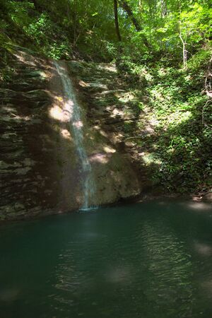 Small waterfall  の写真素材