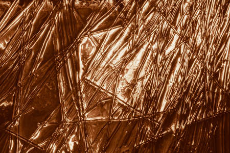 glitter glass, gold background abstract textureの写真素材