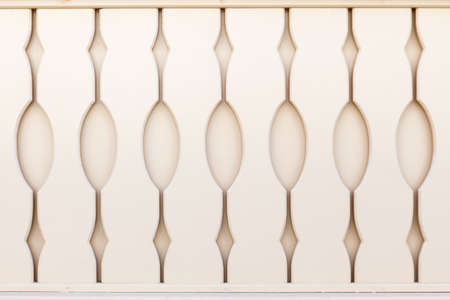 Decorative element of the notched boards. Fenceの写真素材