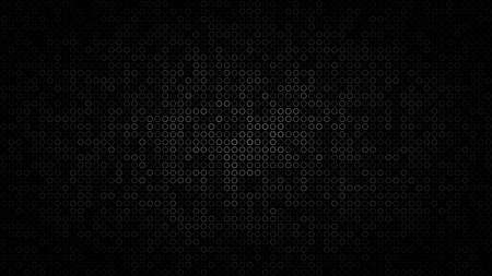 Abstract dark background of small rings in shades of black and gray colors.のイラスト素材