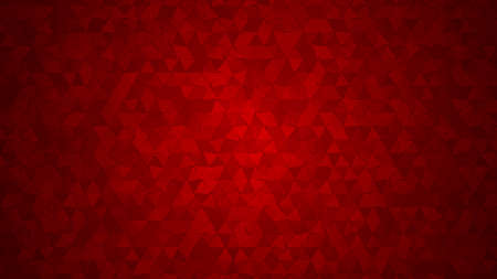 Abstract background of small triangles in red colors.のイラスト素材