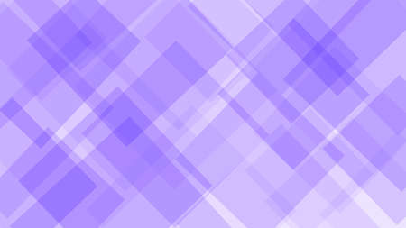 Abstarct background of translucent squares or rhombuses in violet colorsのイラスト素材